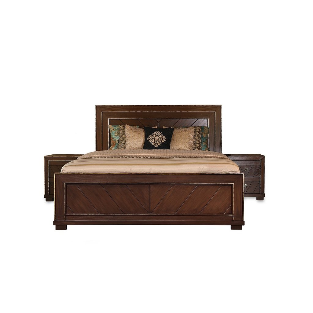 Jayson Bed with two Side Tables